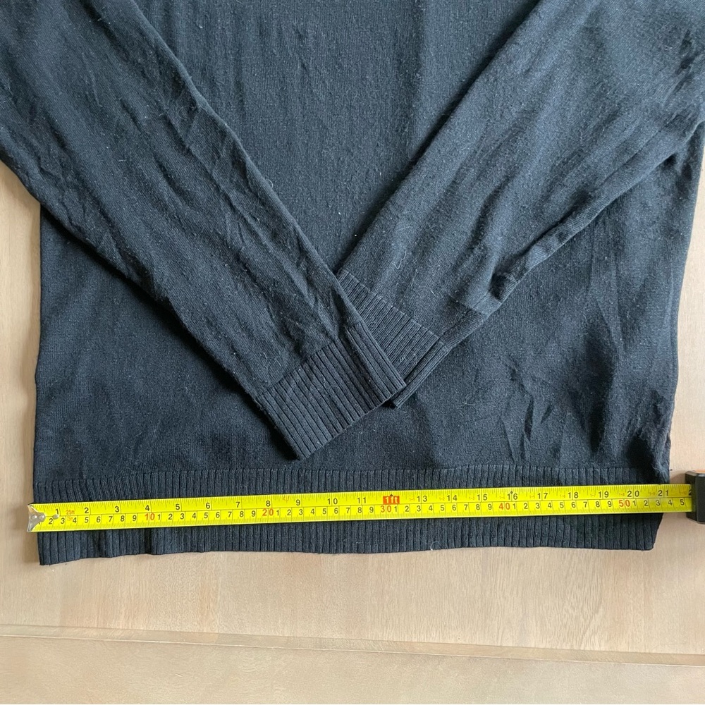 Smartwool Mens Sparwood Crew Black Sweater - Picture 10 of 12